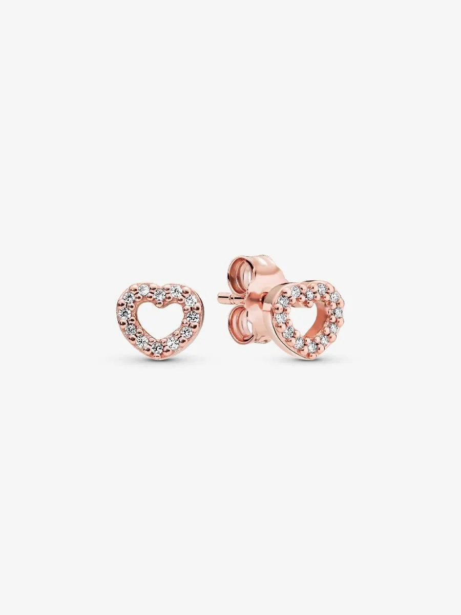 Pendientes Corazones Capturados