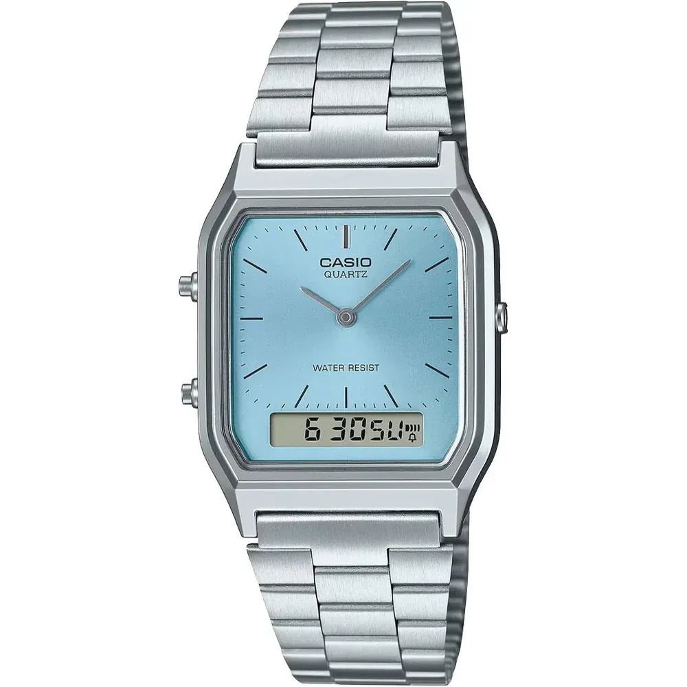 Casio Vintage AQ-230A-2A1MQYES Vintage Edgy Watch