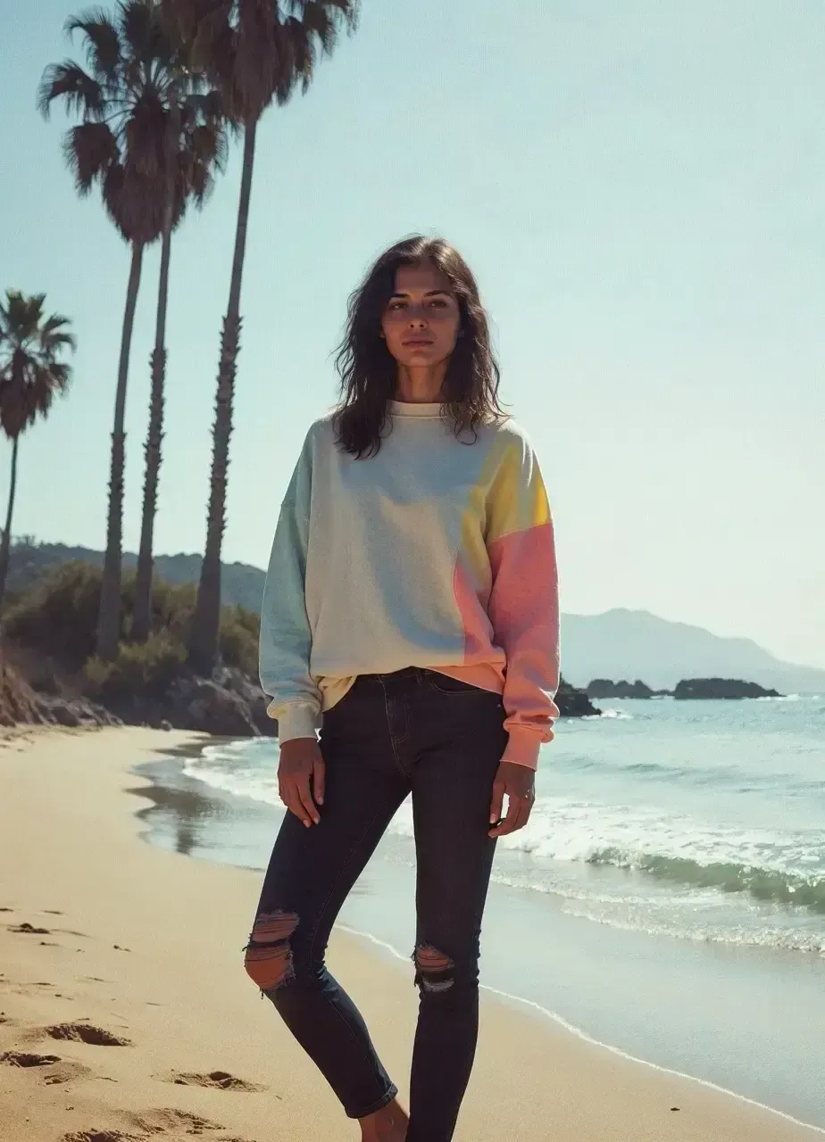 Seashell Harmony Jeans