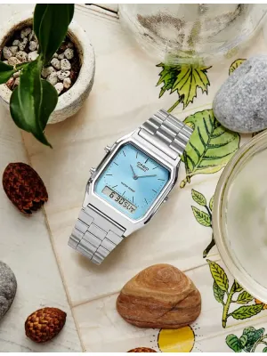 Casio Vintage AQ-230A-2A1MQYES Vintage Edgy Watch