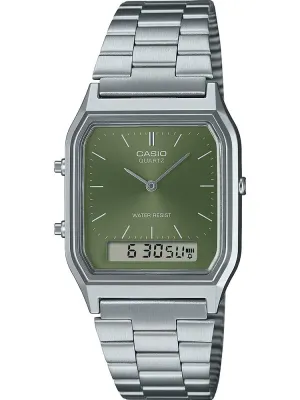 Casio Vintage AQ-230A-3AMQYES Vintage Edgy Watch
