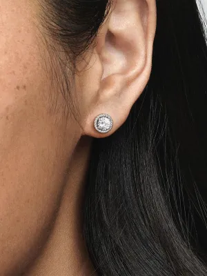 Pendientes en plata de ley Elegancia Clásica