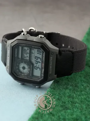 Casio Collection AE-1200WHUB-8AVEF World Time - Utility Color Watch