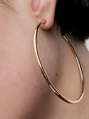 Pendientes de Aro Abierto de 65 mm