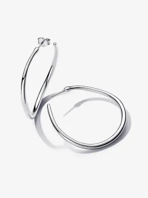 Pendientes de Aro Abiertos de 42 mm Forma Orgánica