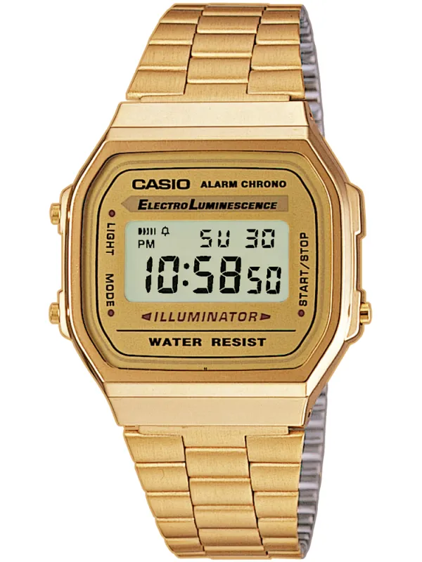 Product Casio Vintage A168WG-9EF Retro Mirror Watch Image