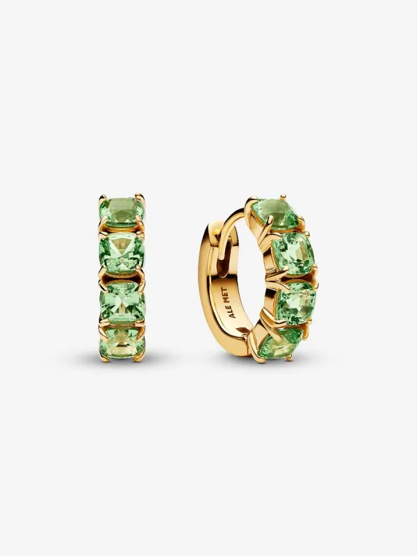 Product Pendientes de Aro Verdes Image
