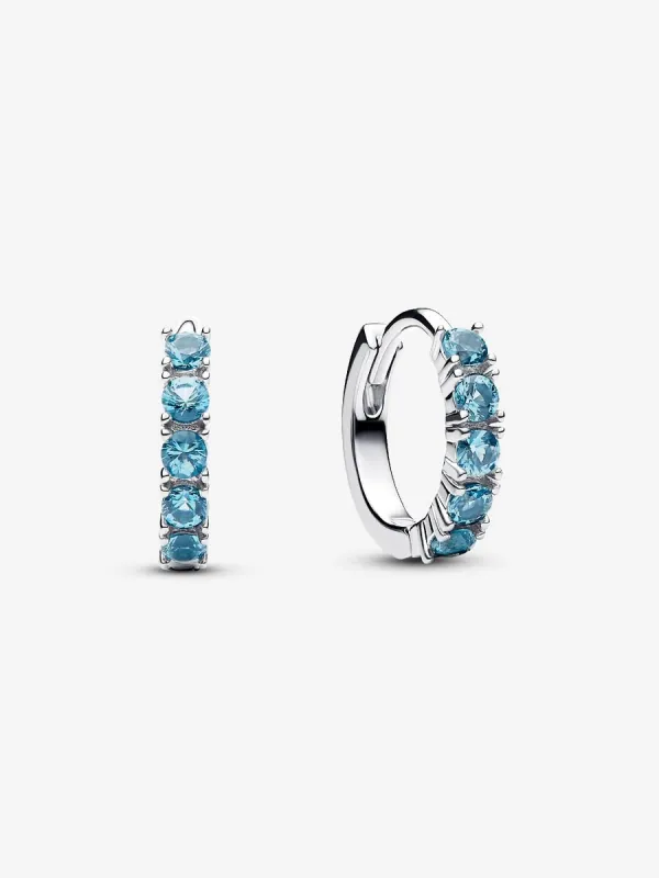 Producto Pendientes Abrazo Azul Claro Imagen