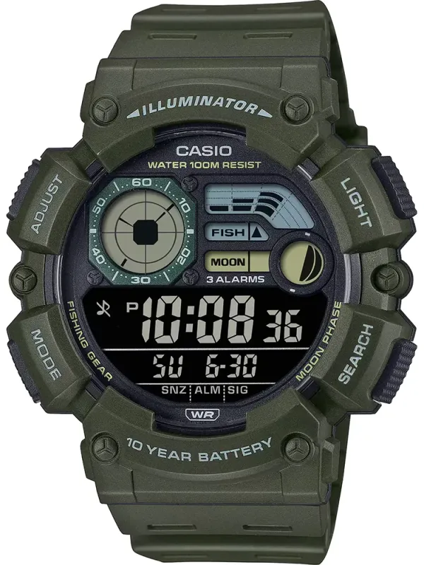 Producto Casio Collection WS-1500H-3BVEF LCD Large Watch Imagen