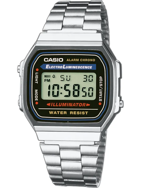 Product Casio Vintage A168WA-1YES Retro Mirror Watch Image
